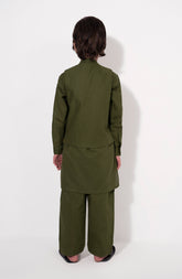 Emb Waist Coat 3Pc Infant Suit